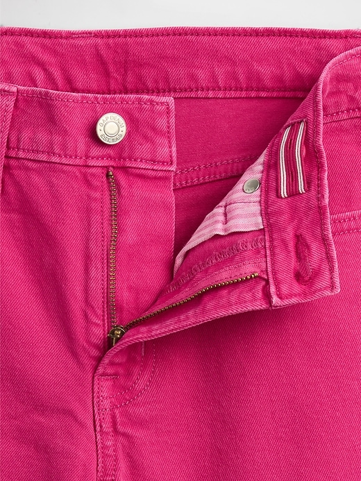 Image number 5 showing, Kids High Rise Stride Wide-Leg Ankle Jeans