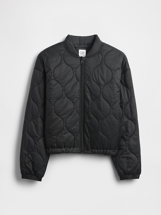 Image number 2 showing, Kids Recycled Lightweight Quilted Puffer Jacket