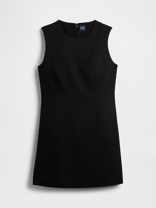 Image number 5 showing, High-Neck Mini Shift Dress