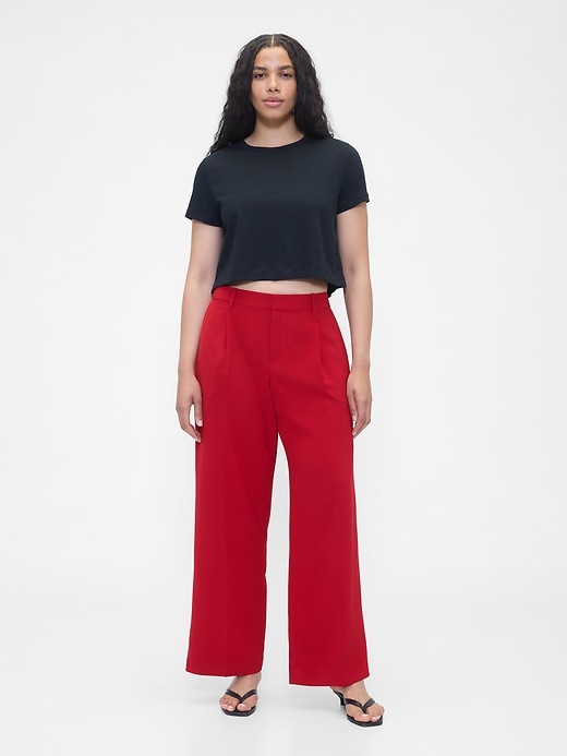 Image number 5 showing, 365 Low Rise Pleated Wide-Leg Trousers