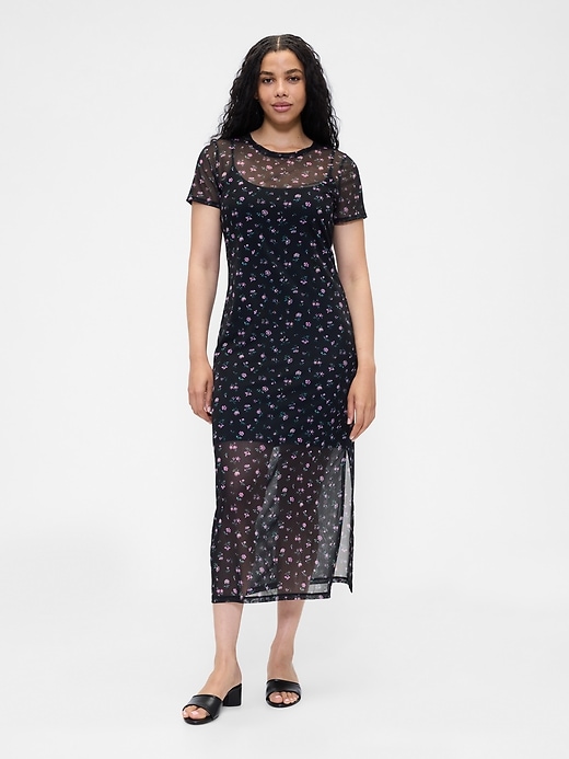 Image number 5 showing, Mesh Maxi Dress