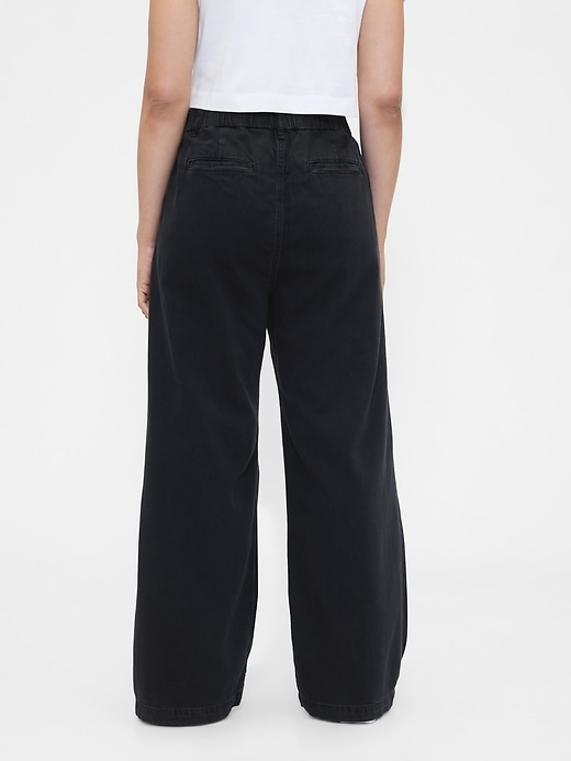 Image number 6 showing, 365 High Rise UltraSoft Pleated Denim Trousers