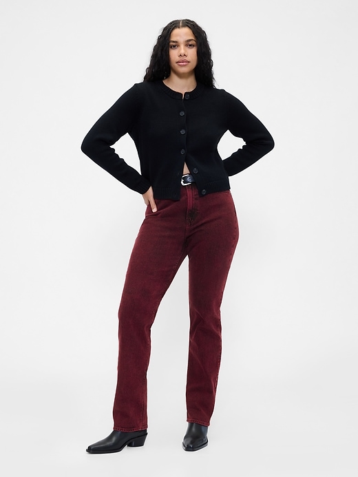 Image number 5 showing, High Rise '90s Straight Jeans