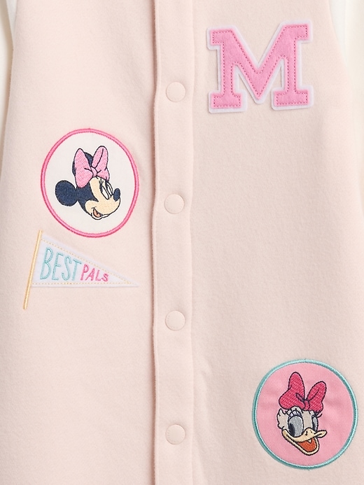 Image number 3 showing, Gap × Disney Baby VintageSoft Varsity One-Piece