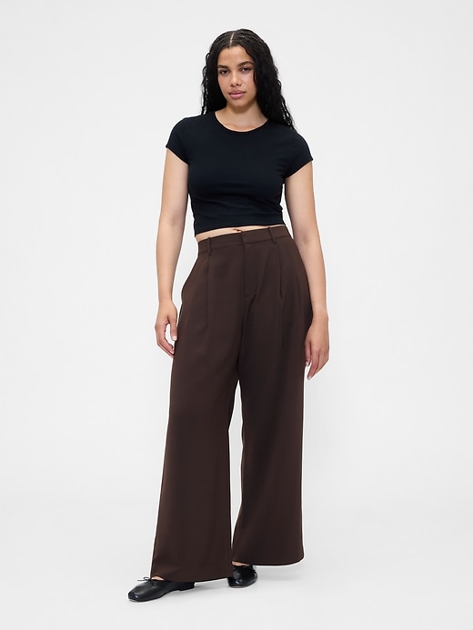 Image number 5 showing, 365 High Rise Pleated Trousers