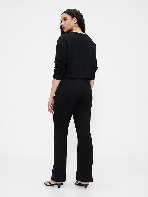 Image number 6 showing, High Rise Double Knit Boot Pants