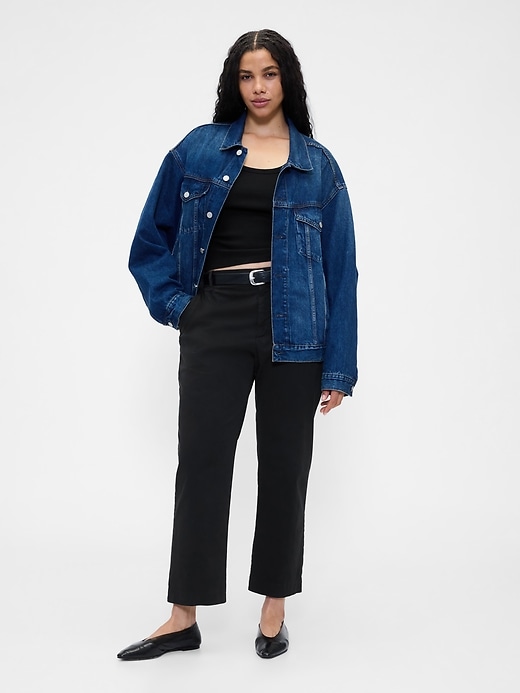 Image number 5 showing, Mid Rise Downtown Khakis