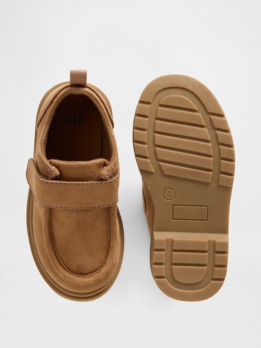 Image number 3 showing, Toddler Vegan Suede Loafers