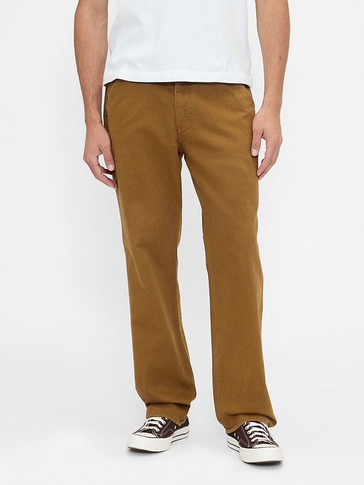 Image number 2 showing, Relaxed Straight Utility Khakis