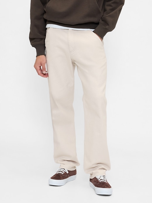 Image number 2 showing, Relaxed Straight Utility Khakis