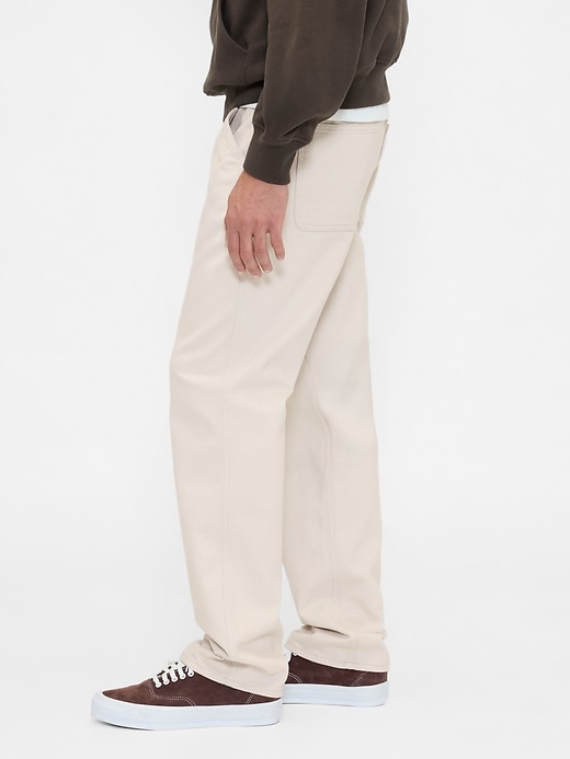 Image number 3 showing, Relaxed Straight Utility Khakis