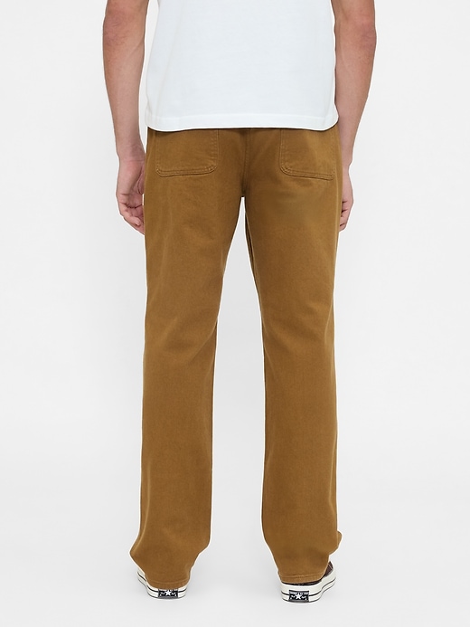 Image number 4 showing, Relaxed Straight Utility Khakis