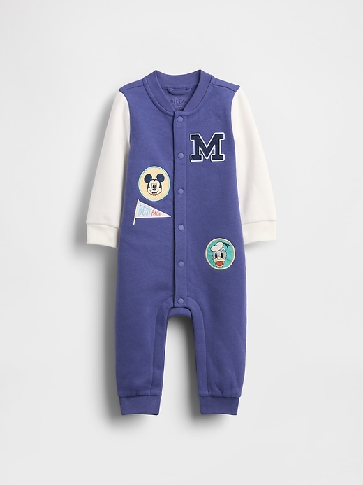 Image number 1 showing, Gap × Disney Baby VintageSoft Varsity One-Piece
