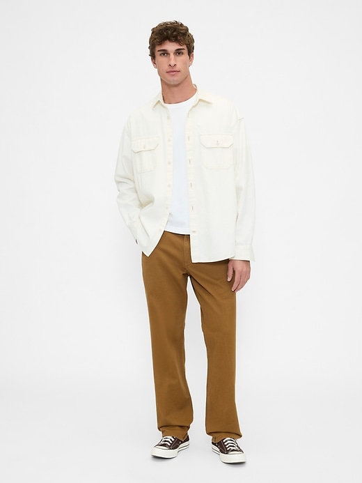 Image number 1 showing, Relaxed Straight Utility Khakis