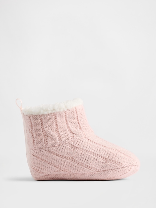 Image number 1 showing, Baby Sherpa-Lined Bootie