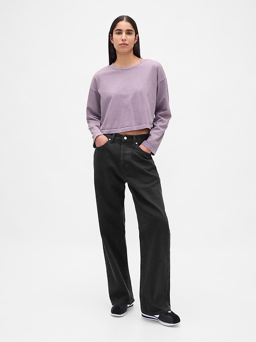 Image number 2 showing, Heavyweight Crop T-Shirt