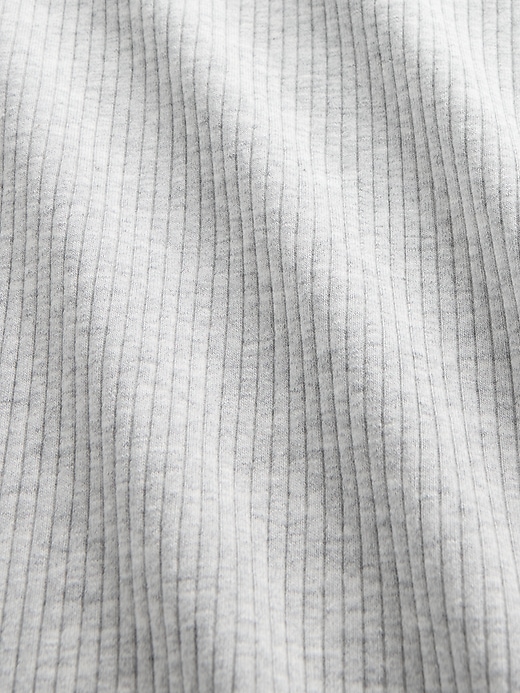 Image number 4 showing, Modern Compact Rib Scoop Crop T-Shirt