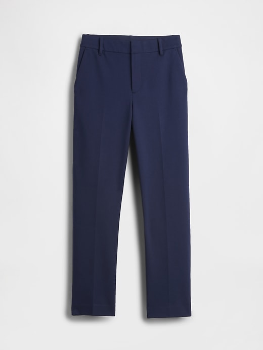 Image number 7 showing, High Rise Double Knit Slim Crop Pants