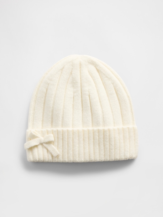 Image number 1 showing, Kids CashSoft Bow Beanie
