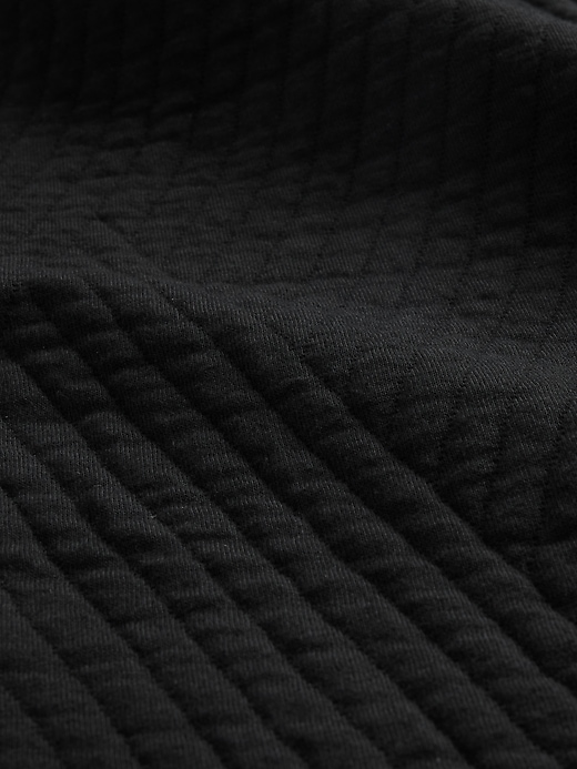 GapFit Quilted Jacquard Half-Zip Pullover