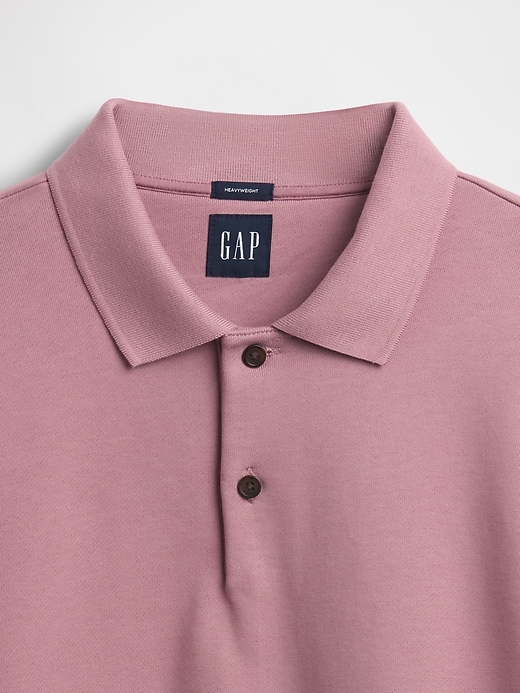 Image number 4 showing, Heavyweight Oversized Polo Sweatshirt