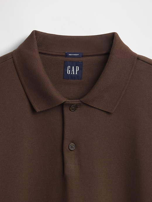 Image number 4 showing, Heavyweight Oversized Polo Sweatshirt