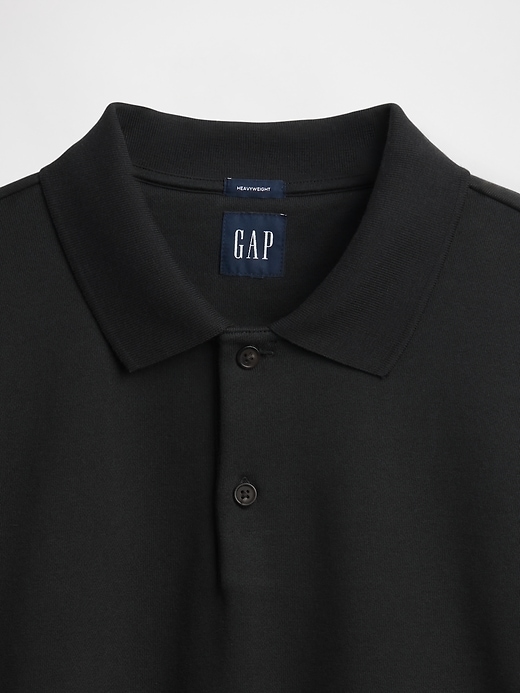 Image number 4 showing, Heavyweight Oversized Polo Sweatshirt