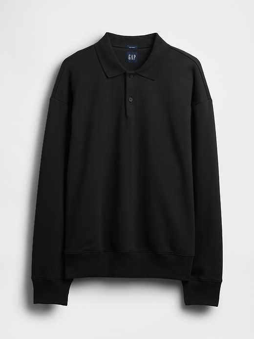 Image number 5 showing, Heavyweight Oversized Polo Sweatshirt