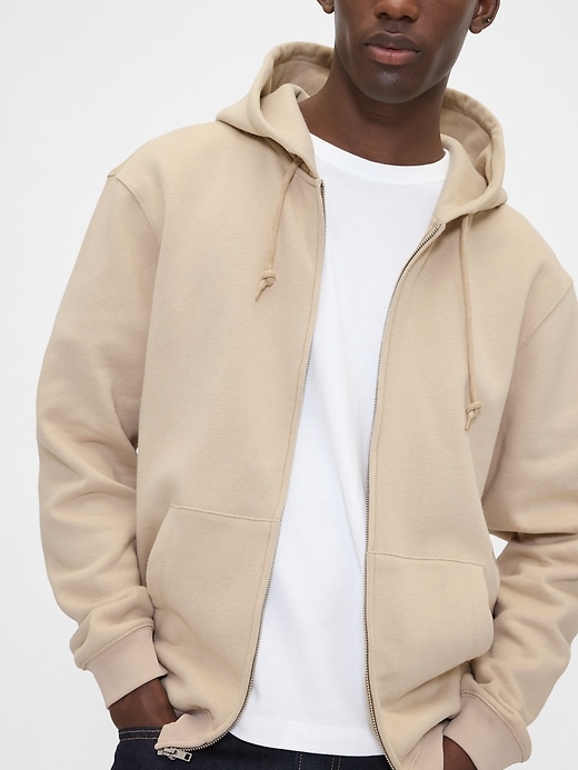 Image number 4 showing, Adult VintageSoft Zip Hoodie