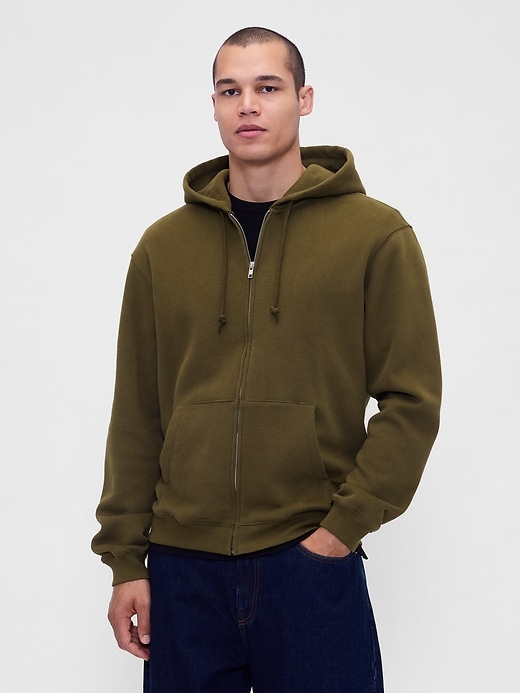 Image number 1 showing, Adult VintageSoft Zip Hoodie