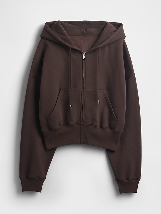 Image number 4 showing, VintageSoft Full-Zip Wedge Hoodie