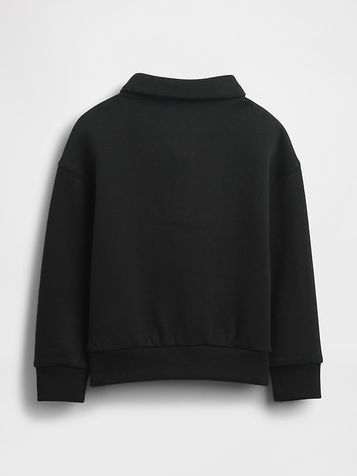 Image number 2 showing, Baby & Toddler VintageSoft Polo Sweatshirt