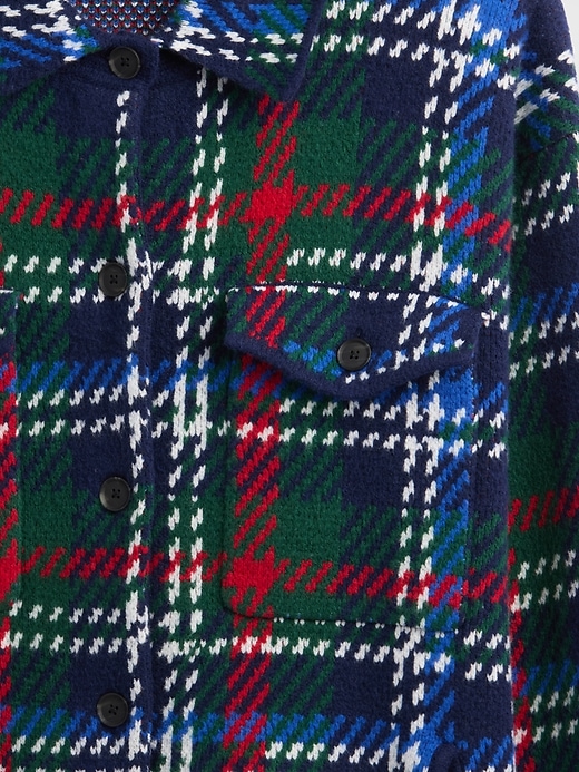 Image number 4 showing, CashSoft Oversized Shirt Jacket