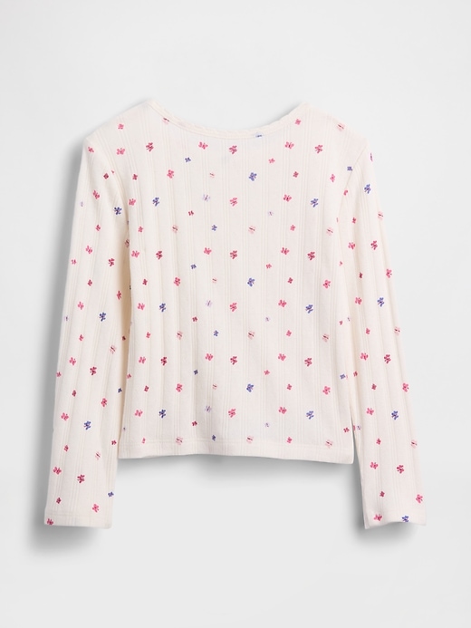 Image number 2 showing, Baby & Toddler Pointelle T-Shirt