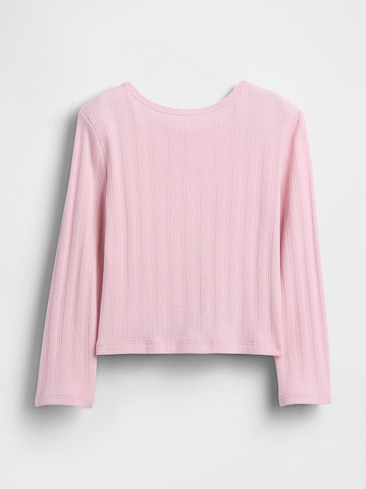 Image number 2 showing, Baby & Toddler Pointelle T-Shirt