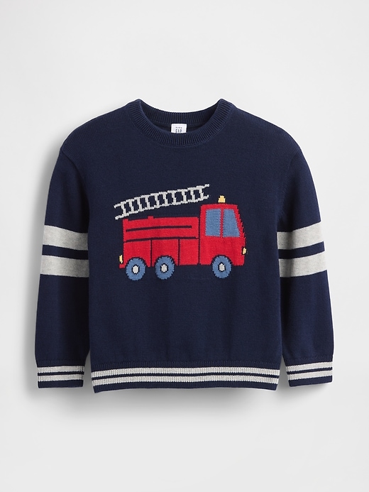 Image number 1 showing, Baby & Toddler Graphic Crewneck Sweater