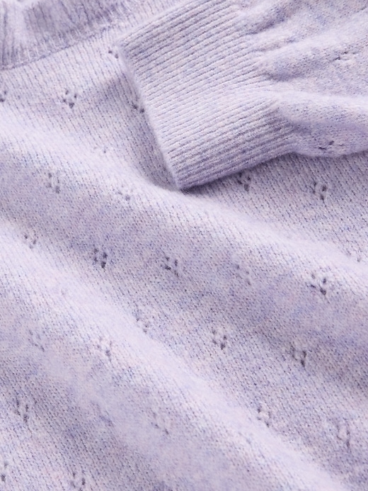 Image number 4 showing, Baby & Toddler CashSoft Pointelle Sweater