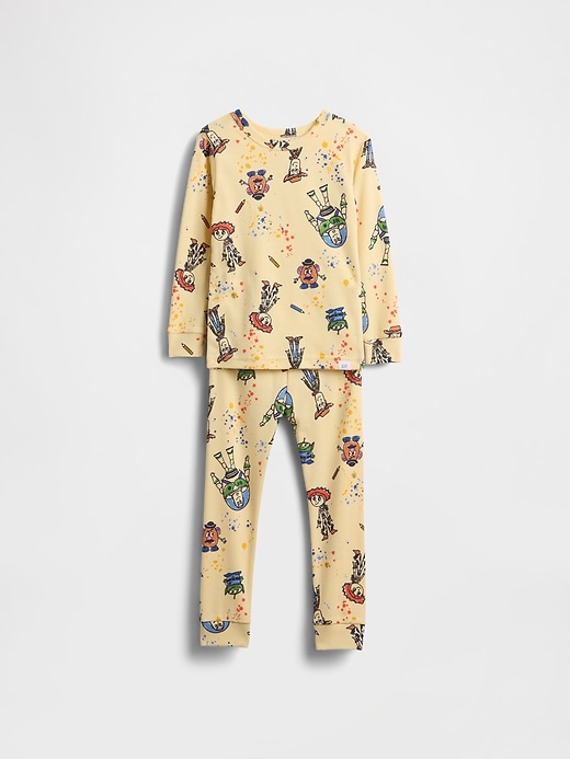 Image number 1 showing, Gap × Disney Baby & Toddler Organic Brushed Cotton PJ Set