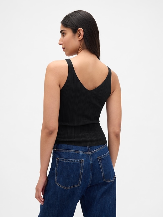 Image number 3 showing, Rib Sweater Tank Top