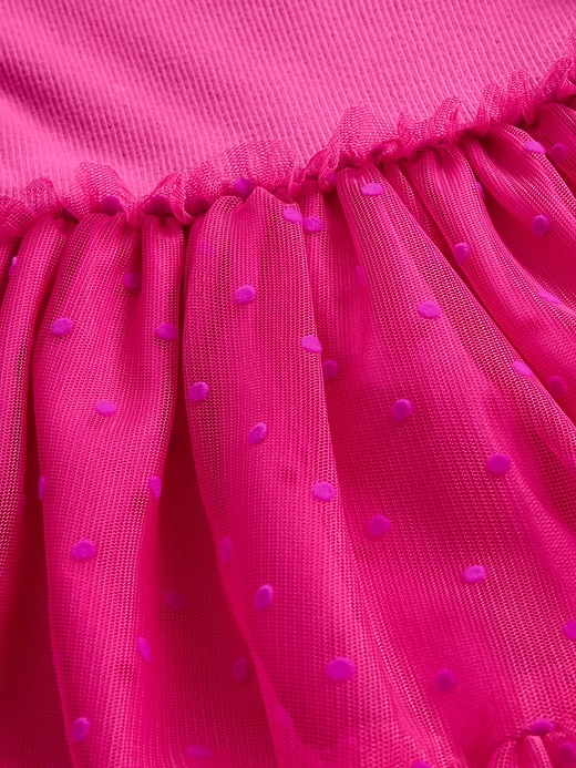 Image number 4 showing, Baby & Toddler Tulle Mixed Media Dress