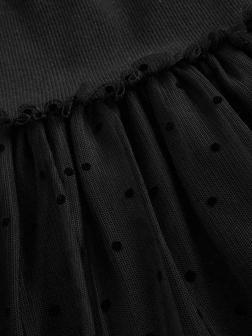 Image number 4 showing, Baby & Toddler Tulle Mixed Media Dress