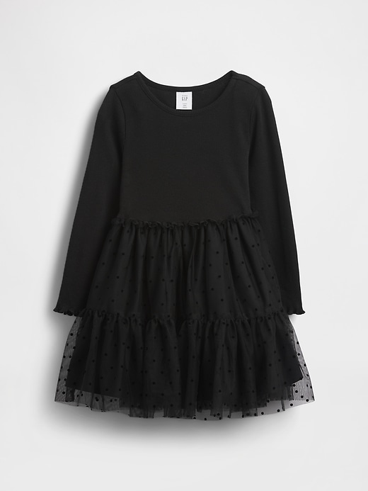 Image number 2 showing, Baby & Toddler Tulle Mixed Media Dress