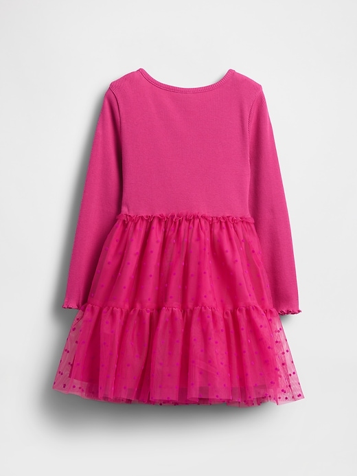 Image number 3 showing, Baby & Toddler Tulle Mixed Media Dress