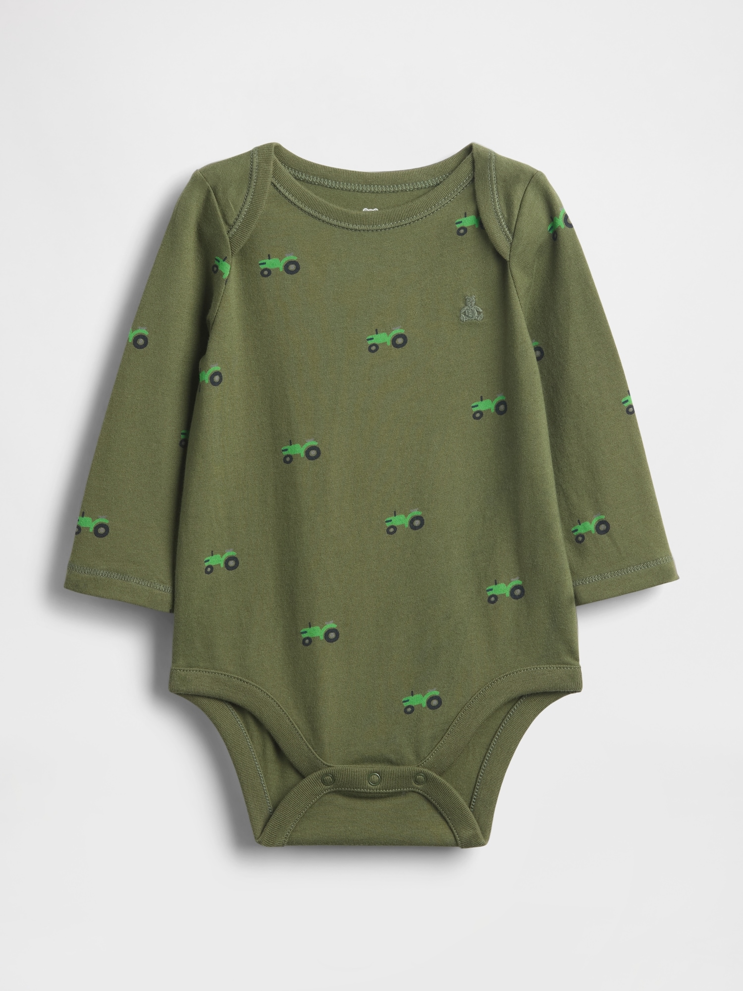 Baby First Favorites Bodysuit - Army Jacket Green
