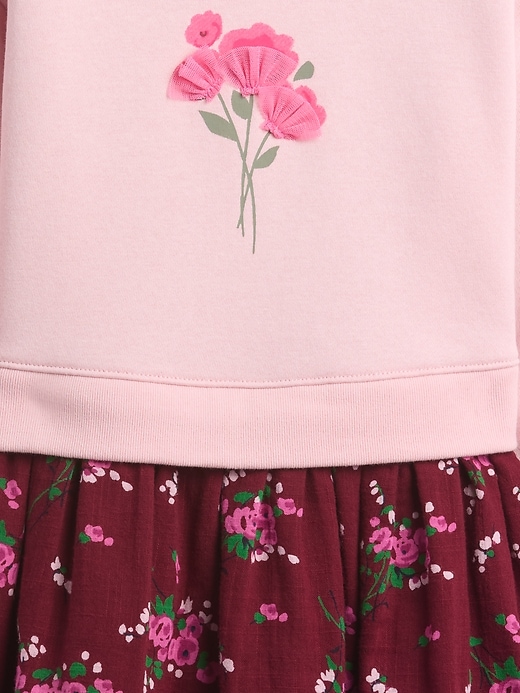 Image number 4 showing, Baby & Toddler VintageSoft Sweatshirt Dress