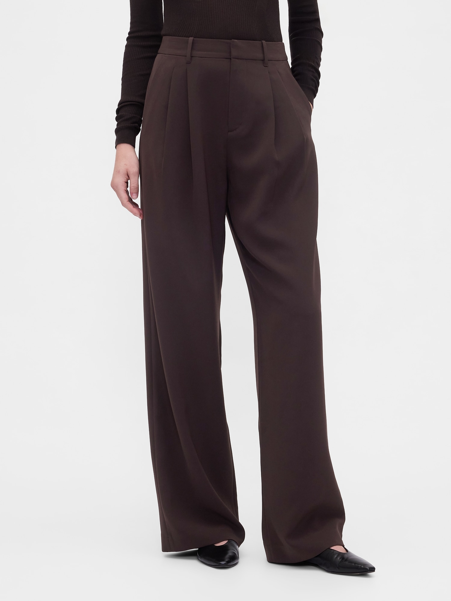 365 High Rise Pleated Trousers