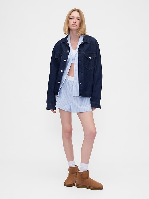 Image number 2 showing, Poplin PJ Shirt