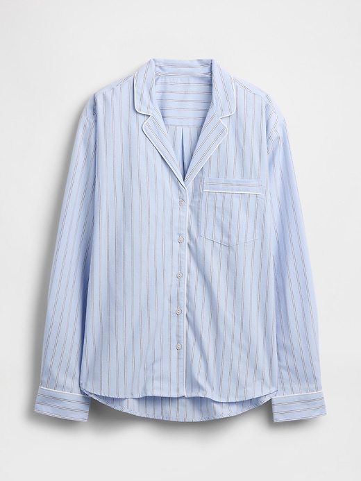 Image number 5 showing, Poplin PJ Shirt