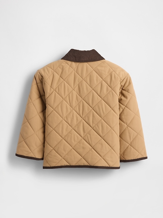 Image number 2 showing, Baby & Toddler Lightweight Quilted Field Jacket