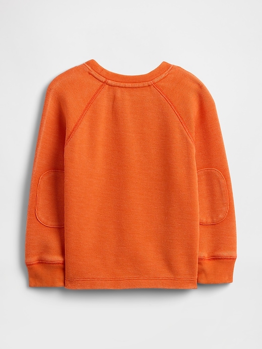Image number 2 showing, Baby & Toddler Textured Crewneck